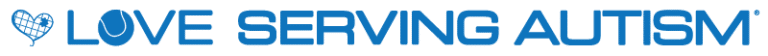 Love Serving Autism logo representing autism support through adaptive tennis and therapeutic sports programs